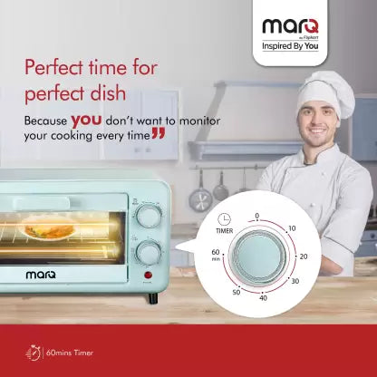 MarQ by Flipkart 11-Litre 11AOTMQBU Oven Toaster Grill (OTG) with Bake Tray  (Blue)(OPEN BOX) MarQ by Flipkart 11-Litre 11AOTMQBU Oven Toaster Grill (OTG) with Bake Tray  (Blue)(OPEN BOX)